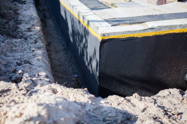 Residential Waterproofing installation at a Point Pleasant, NJ home by SJ Waterproofing Pros